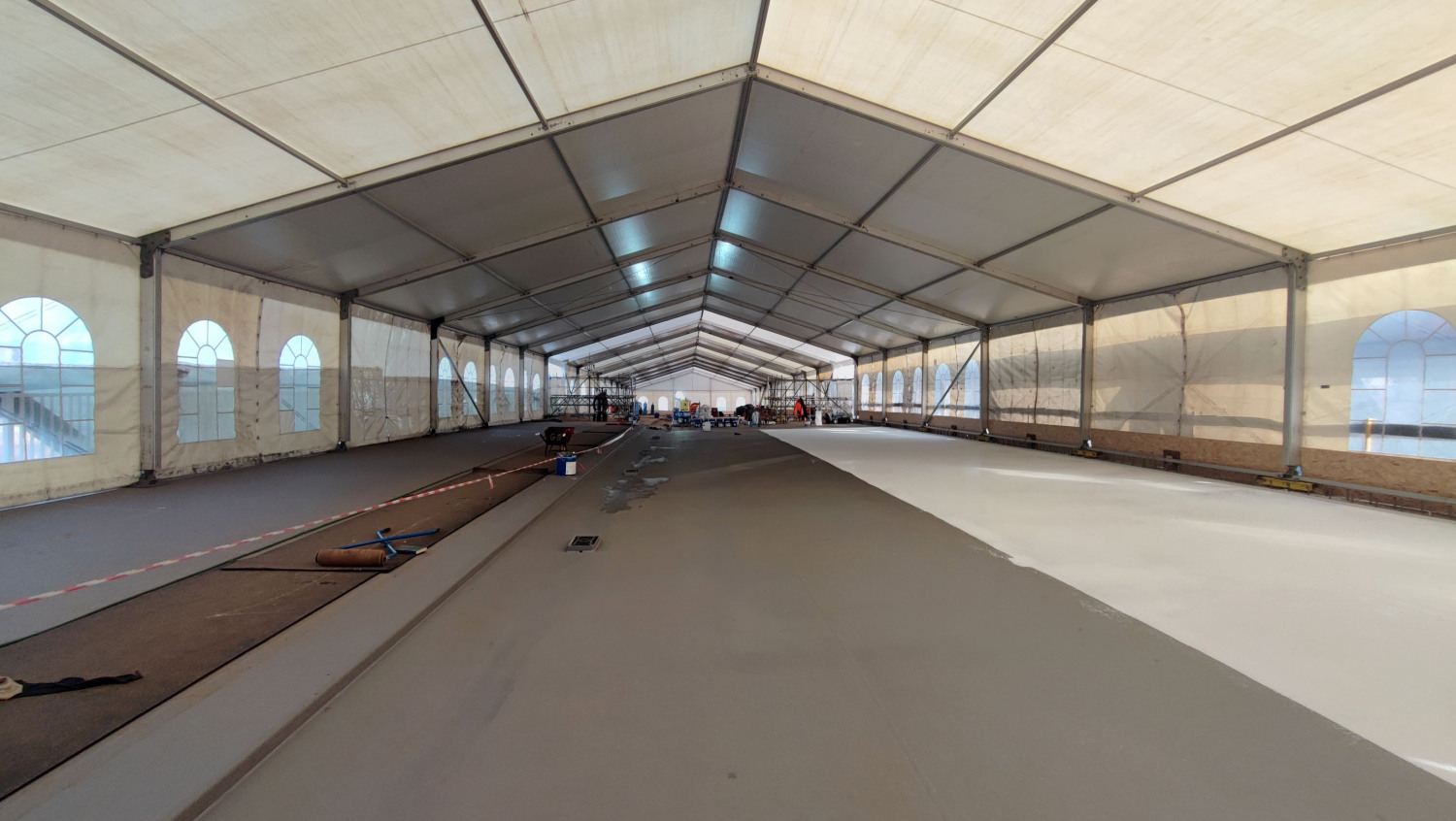 Abdichtungsarbeiten über den Brückenquerschnitt, Stand November 2025