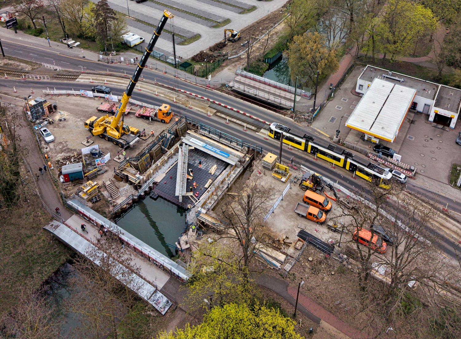 Bauphase 4 – Blick in das Baugeschehen, April 2026