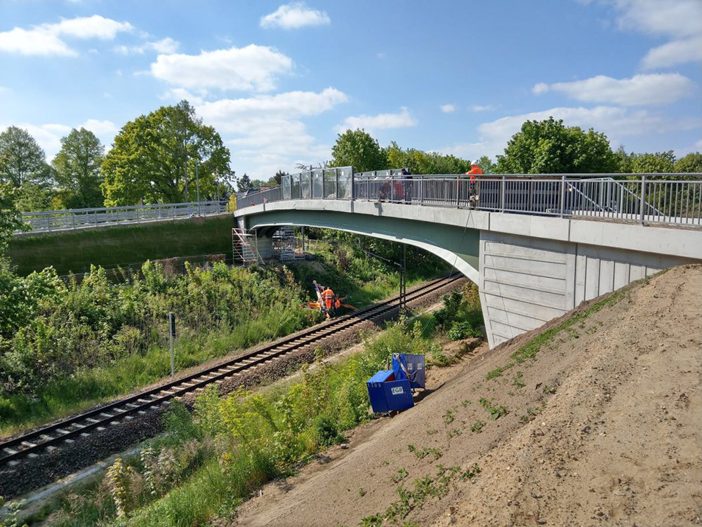 Waldbacher-Weg-Brücke im Juli 2020