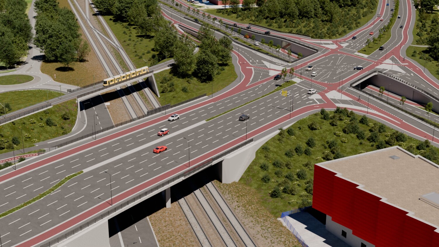Visualisierung Brückenknoten 2 und 3