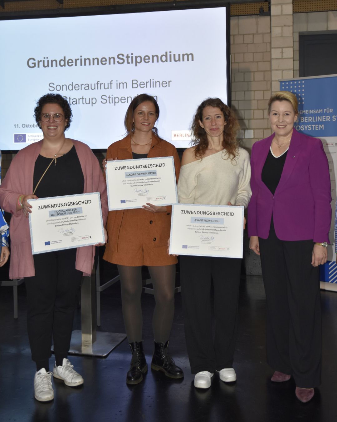 20241011 Termin GründerinnenStipendium