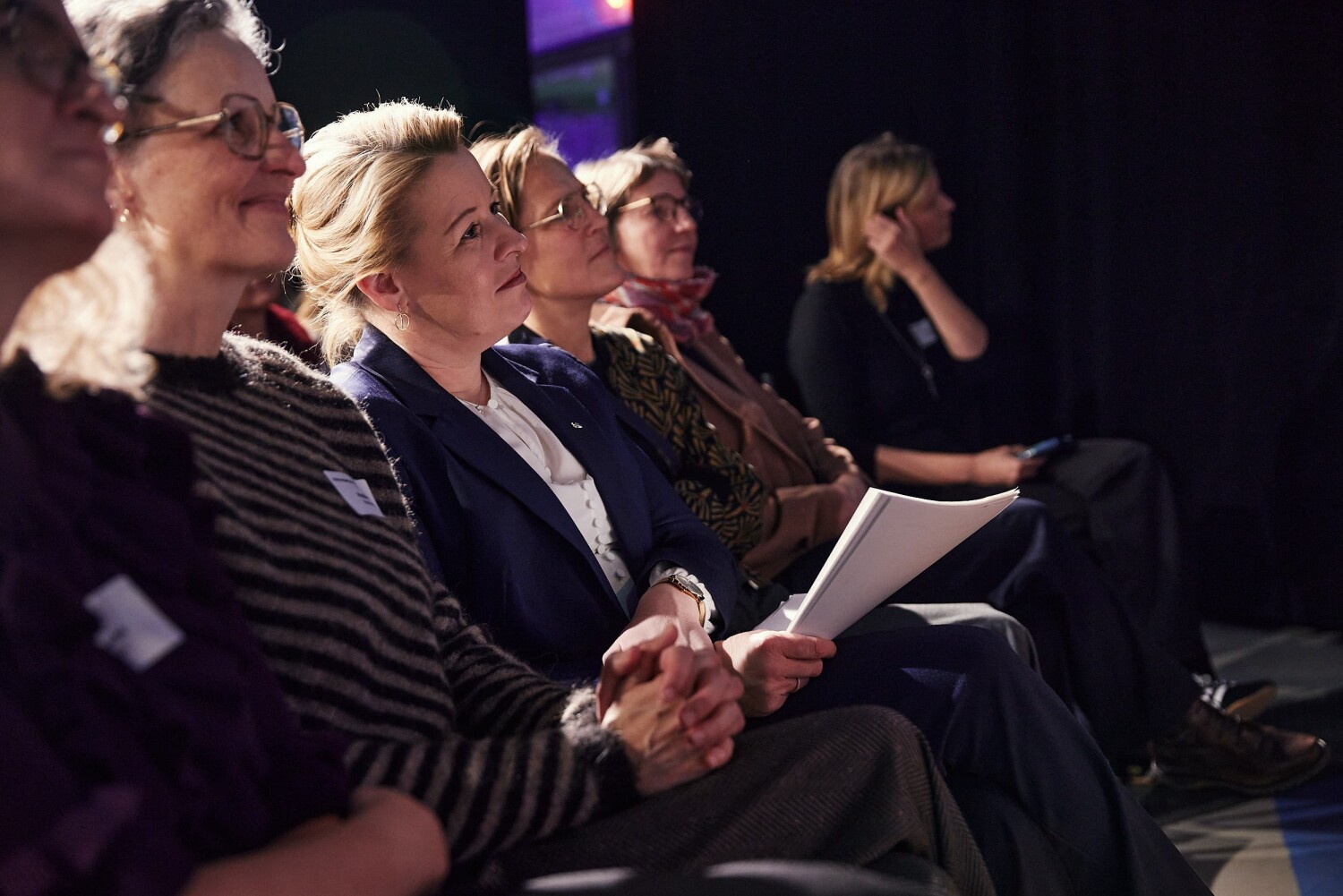 Senatorin Frau Giffey im Publikum