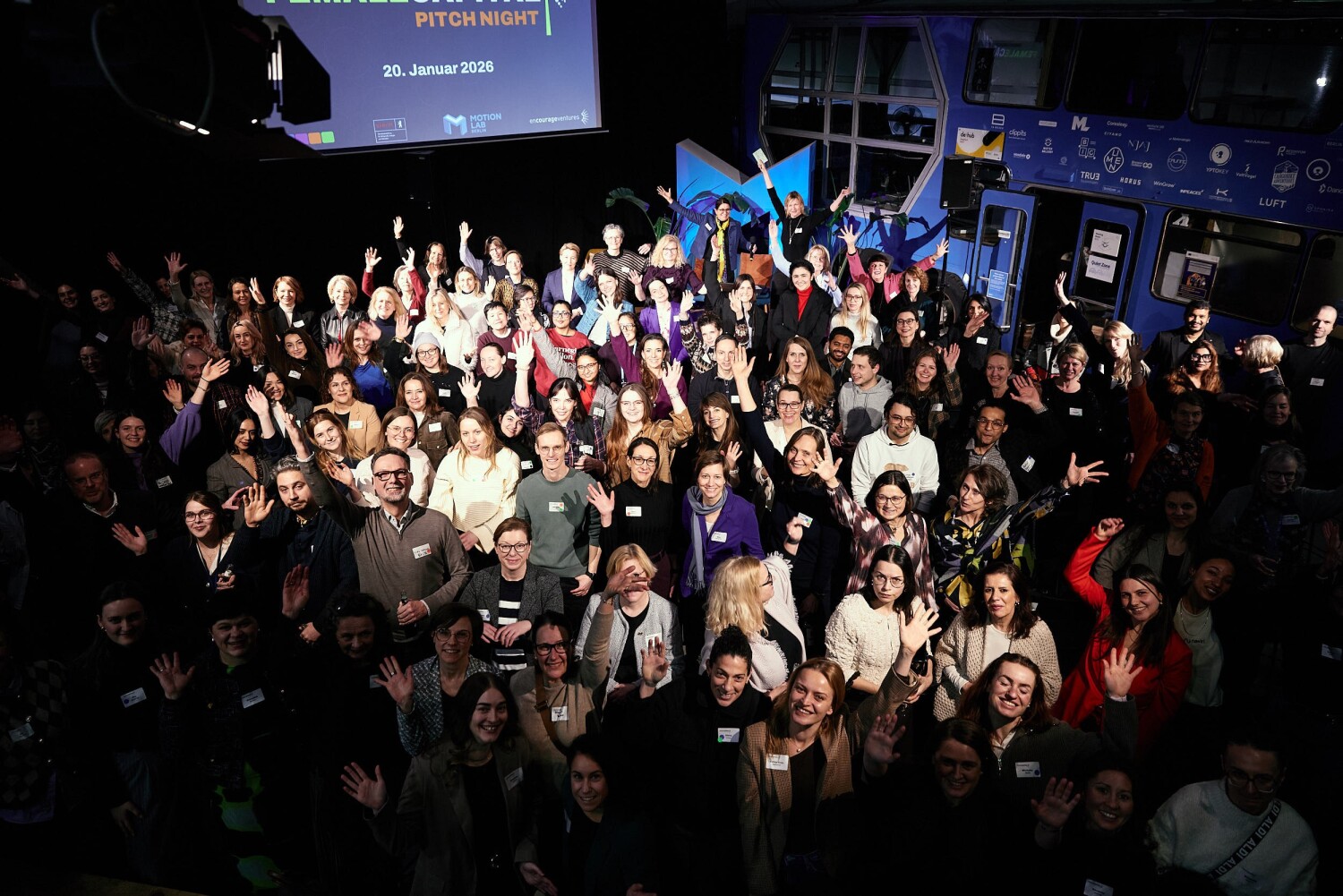 Gruppenfoto Female Capital Pitch Night