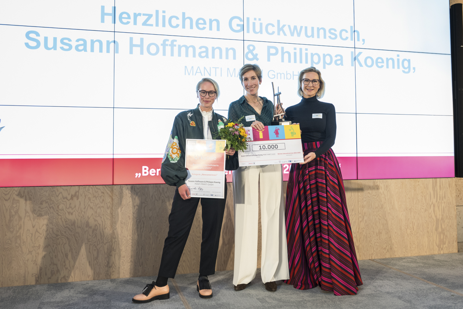 Preisverleihung Berliner Unternehmerinnen 2024/2025