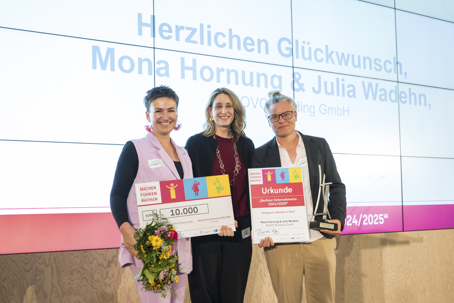 Preisverleihung Berliner Unternehmerinnen 2024/2025