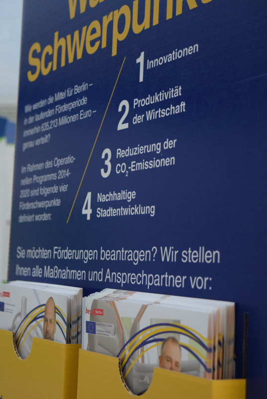Ausschnitt der Infosäule
