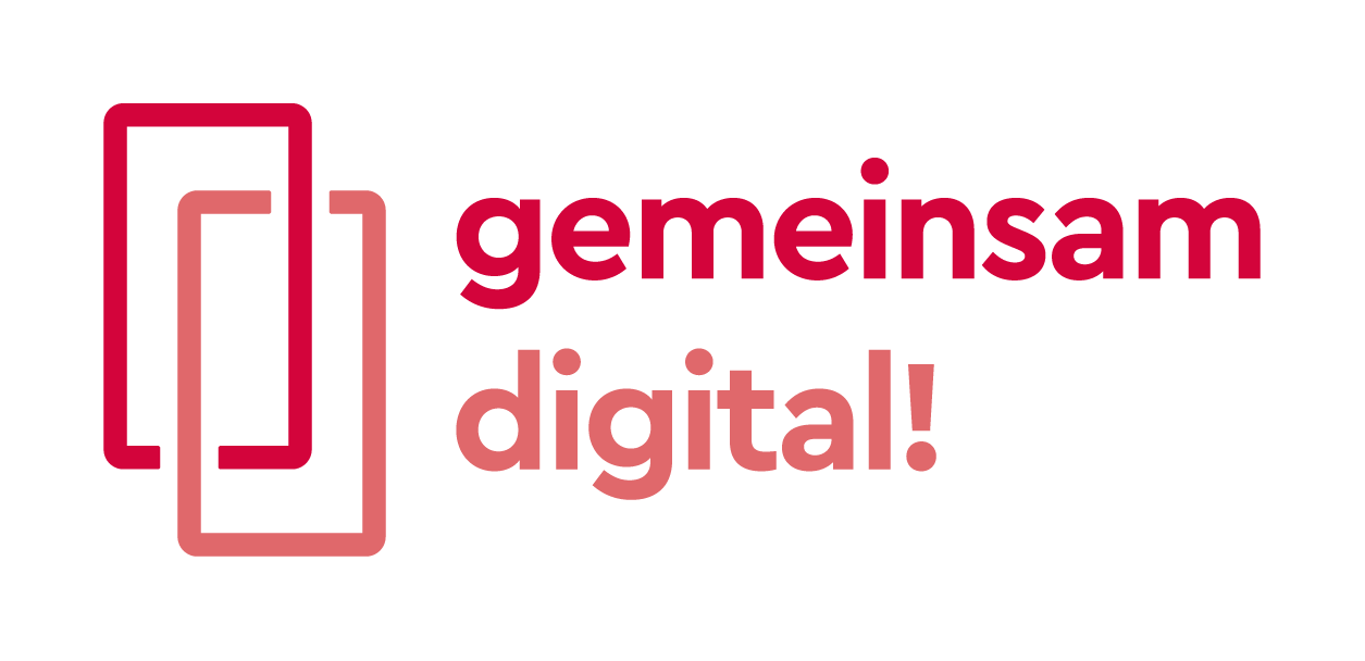 Logo des dbv-Programms "Gemeinsam digital"