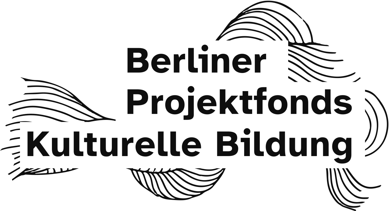 Logo Berliner Projektfonds Kulturelle Bildung schwarz