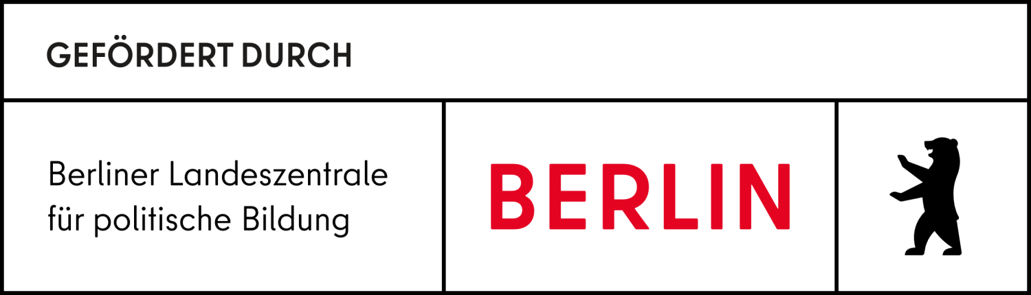 Förderlogo Berliner Landeszentrale für politische Bildung
