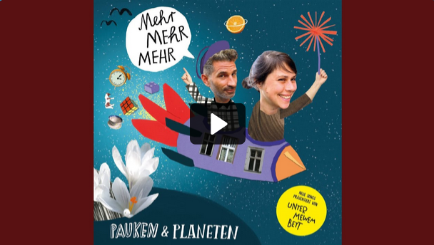 Collage von Illustration und Fotografie der Band Pauken und Planeten für ein Single-Cover