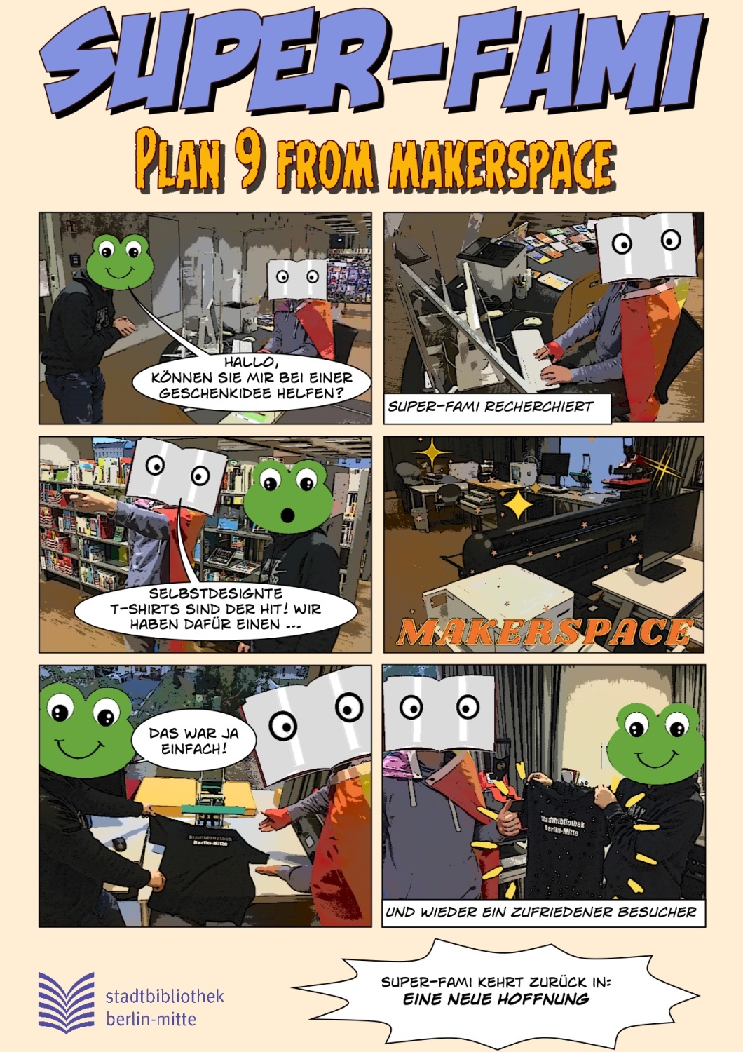 Super-Fami: Plan 9 from Makerspace