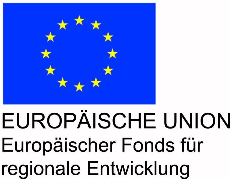 Logo: EUROPÄISCHE UNION Europäischer Fonds für regionale Entwicklung