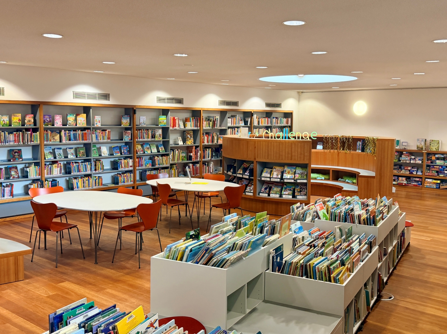 Kinderbereich in der Bibliothek am Luisenbad