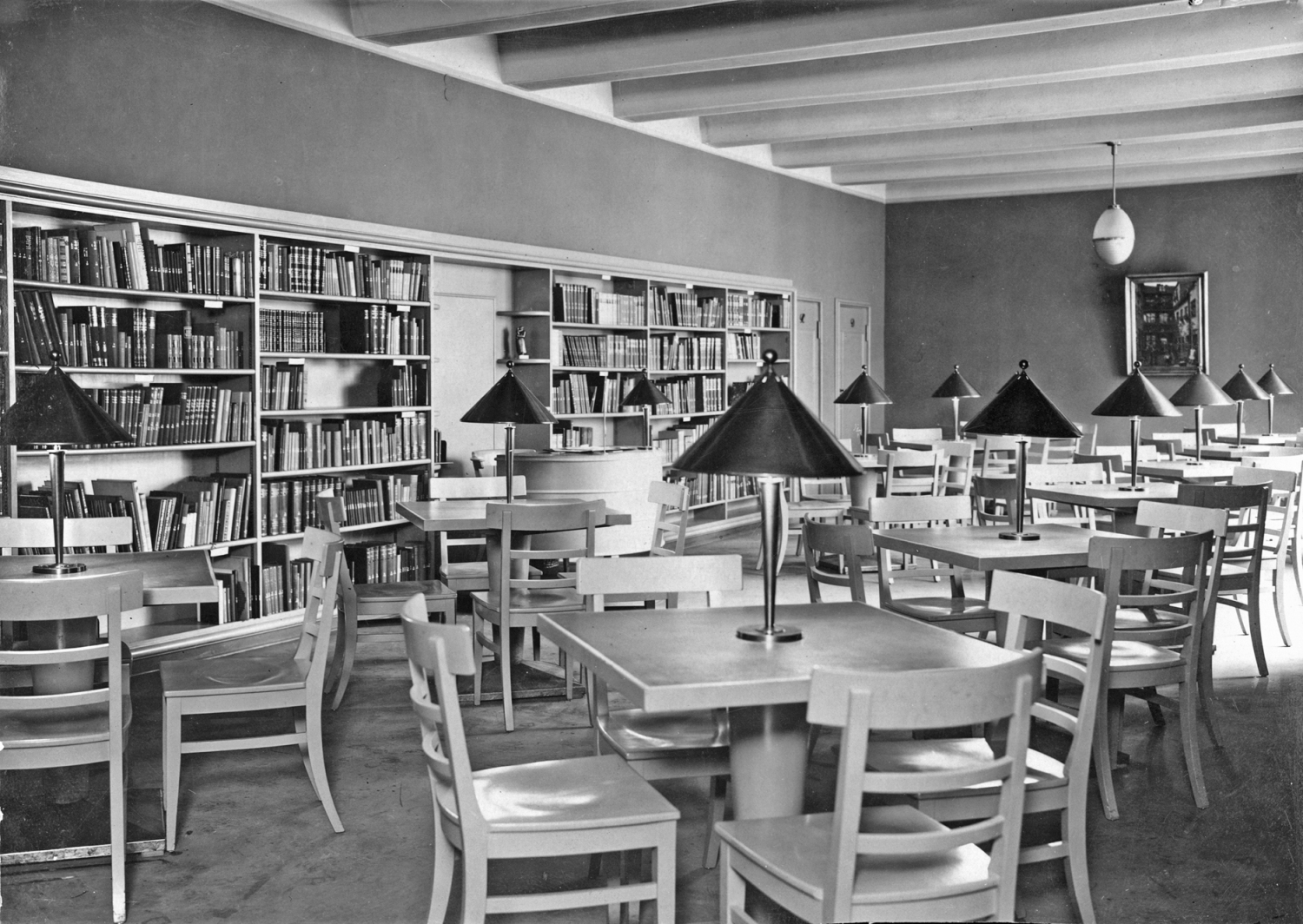 Erwachsenenlesesaal 1929