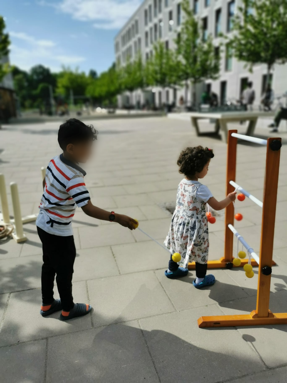 Fahrradbibliothek Buch, Spiel