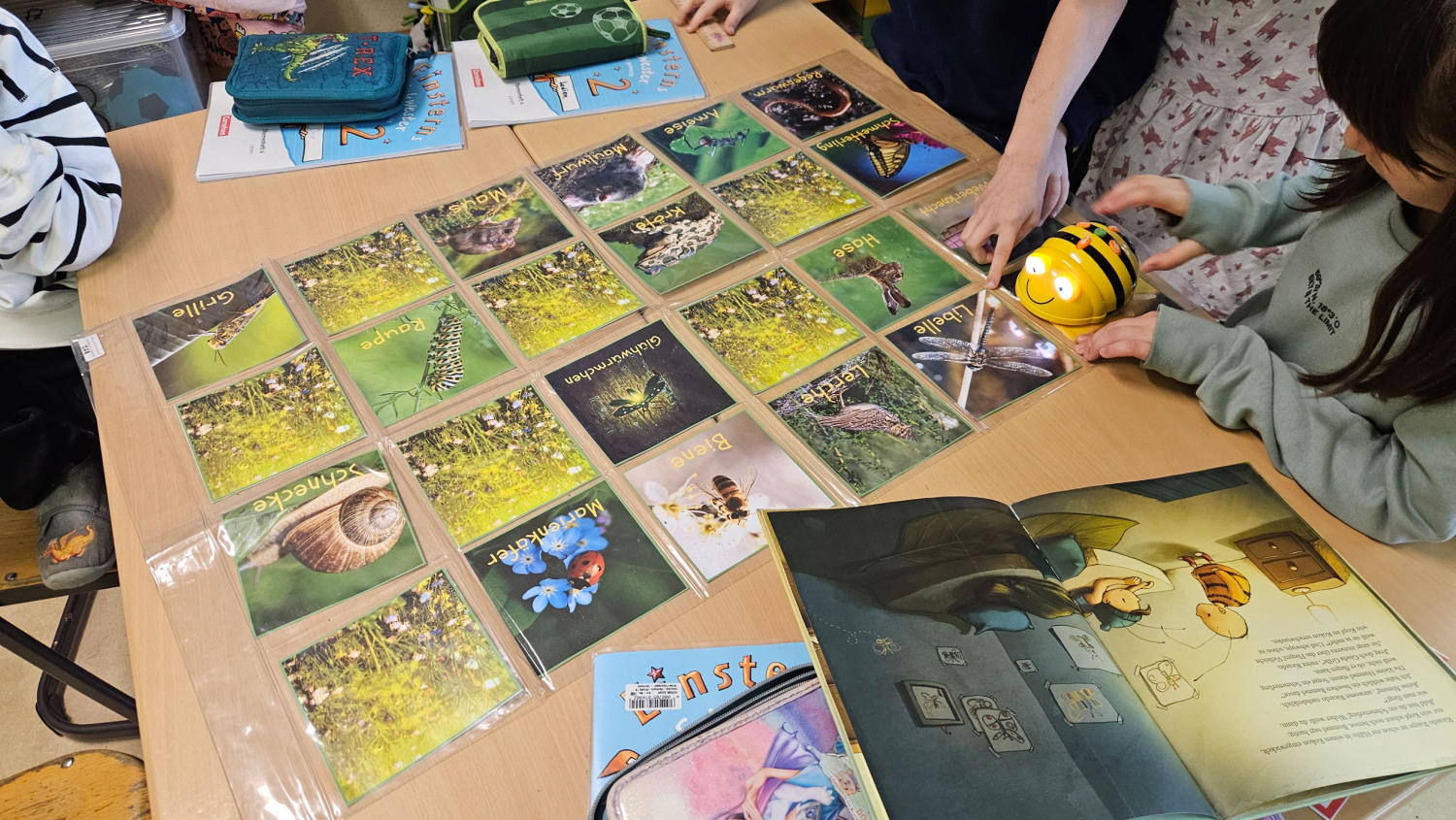 Bee-Bot der Fahrbibliothek