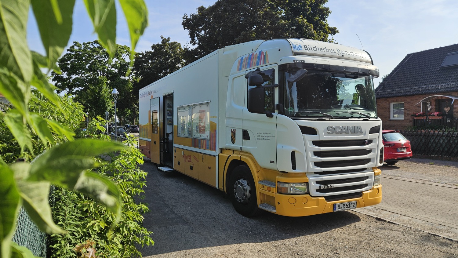 Großer Bücherbus