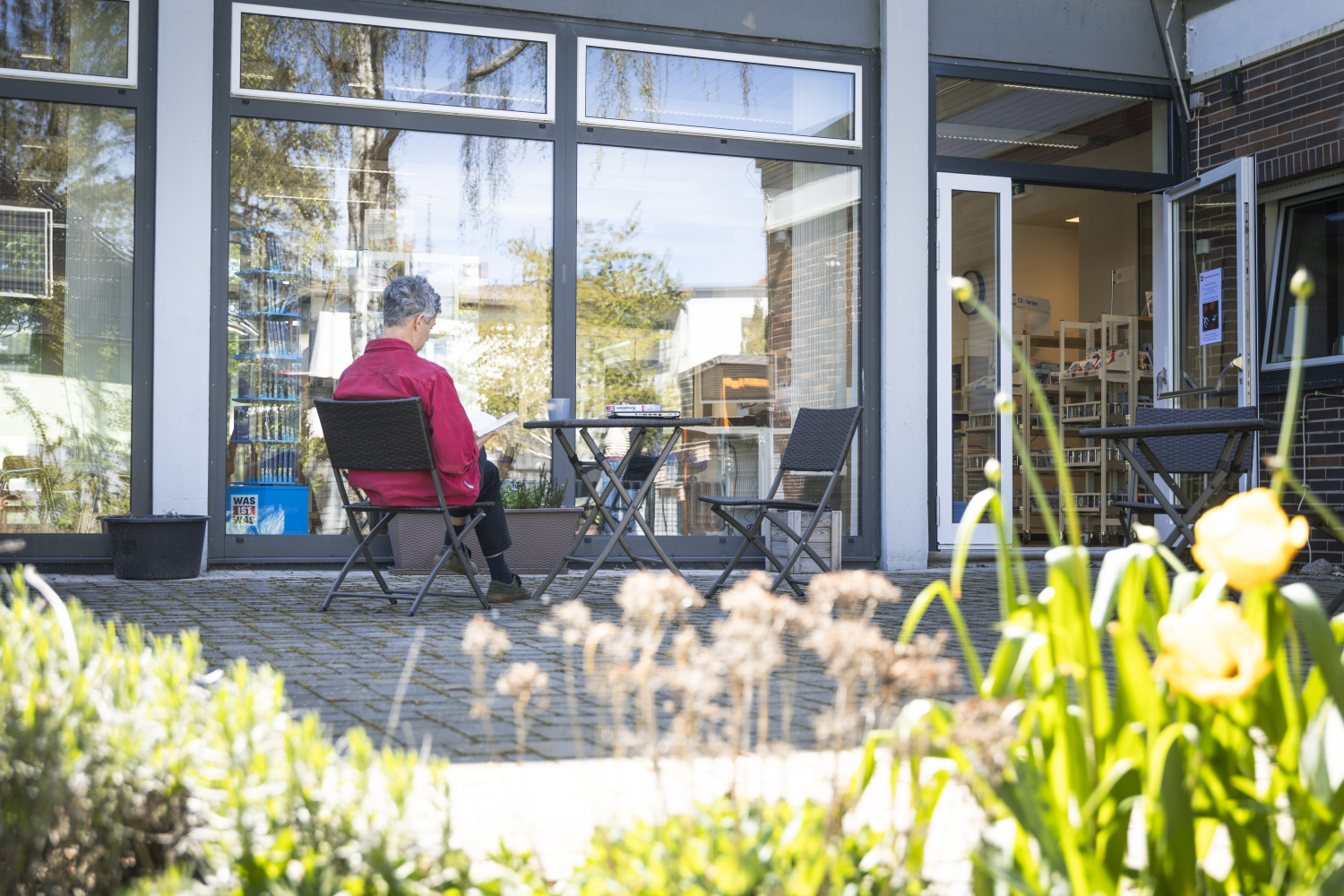 Bibliothek Marienfelde Garten