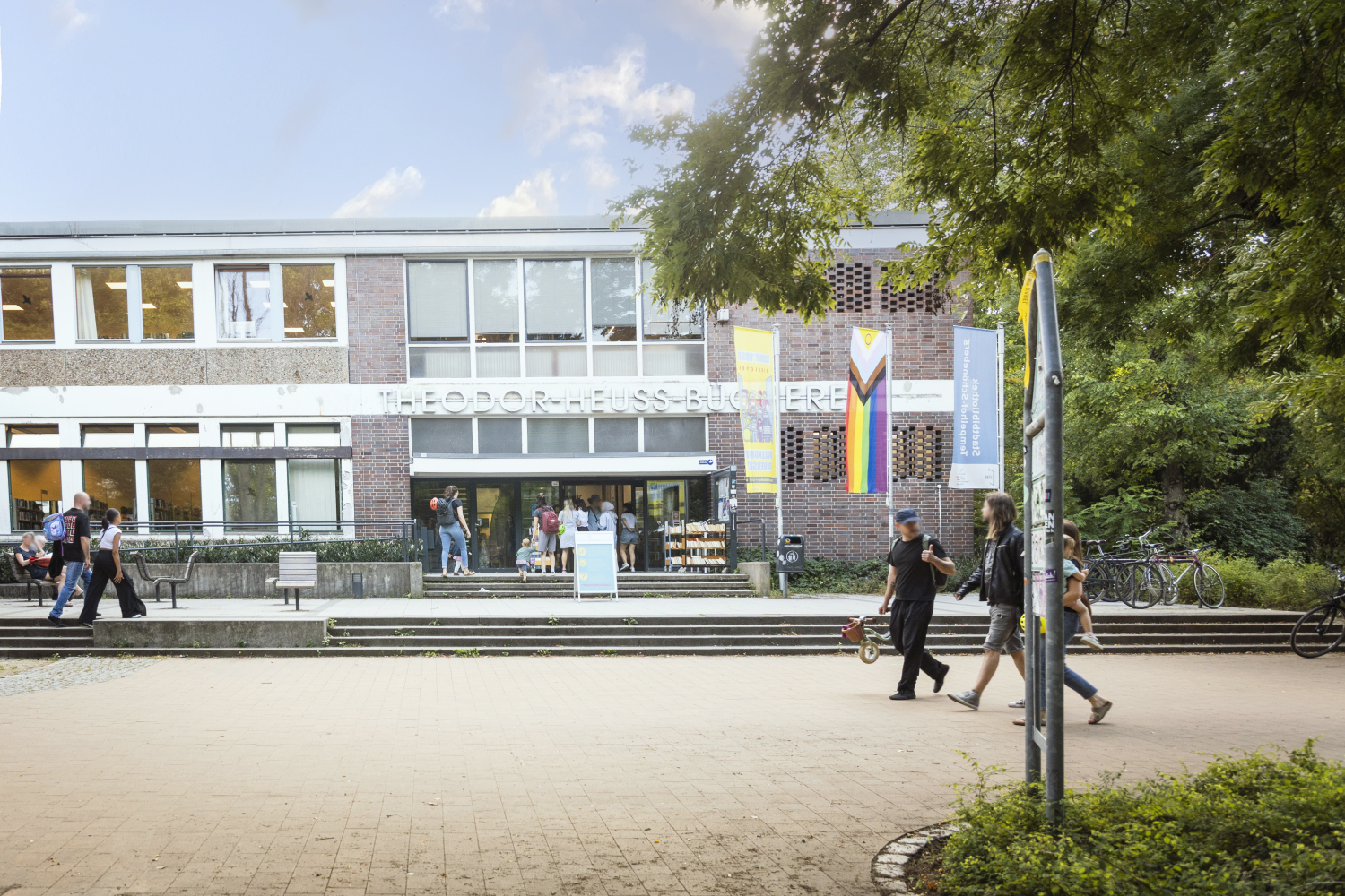 Bibliothek Schöneberg Außenansicht