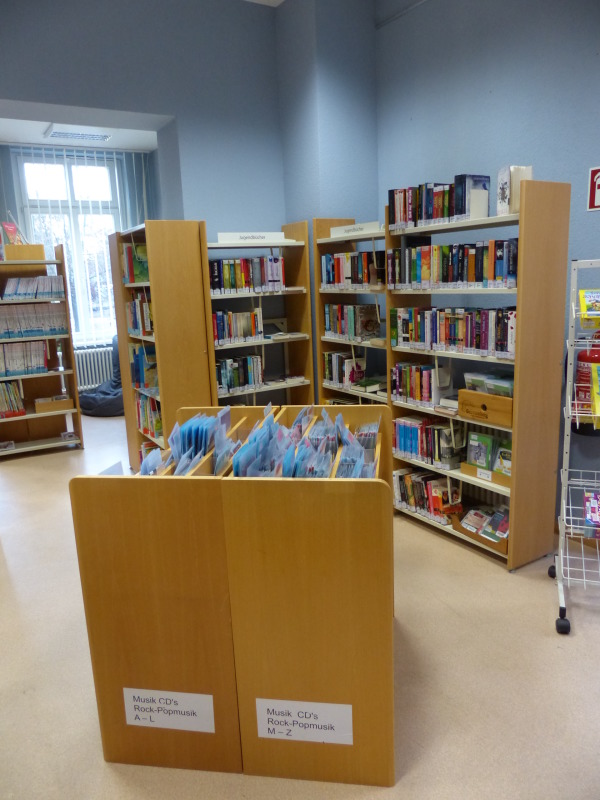 Kinder- und Jugendbereich der Stadtteilbibliothek Friedrichshagen