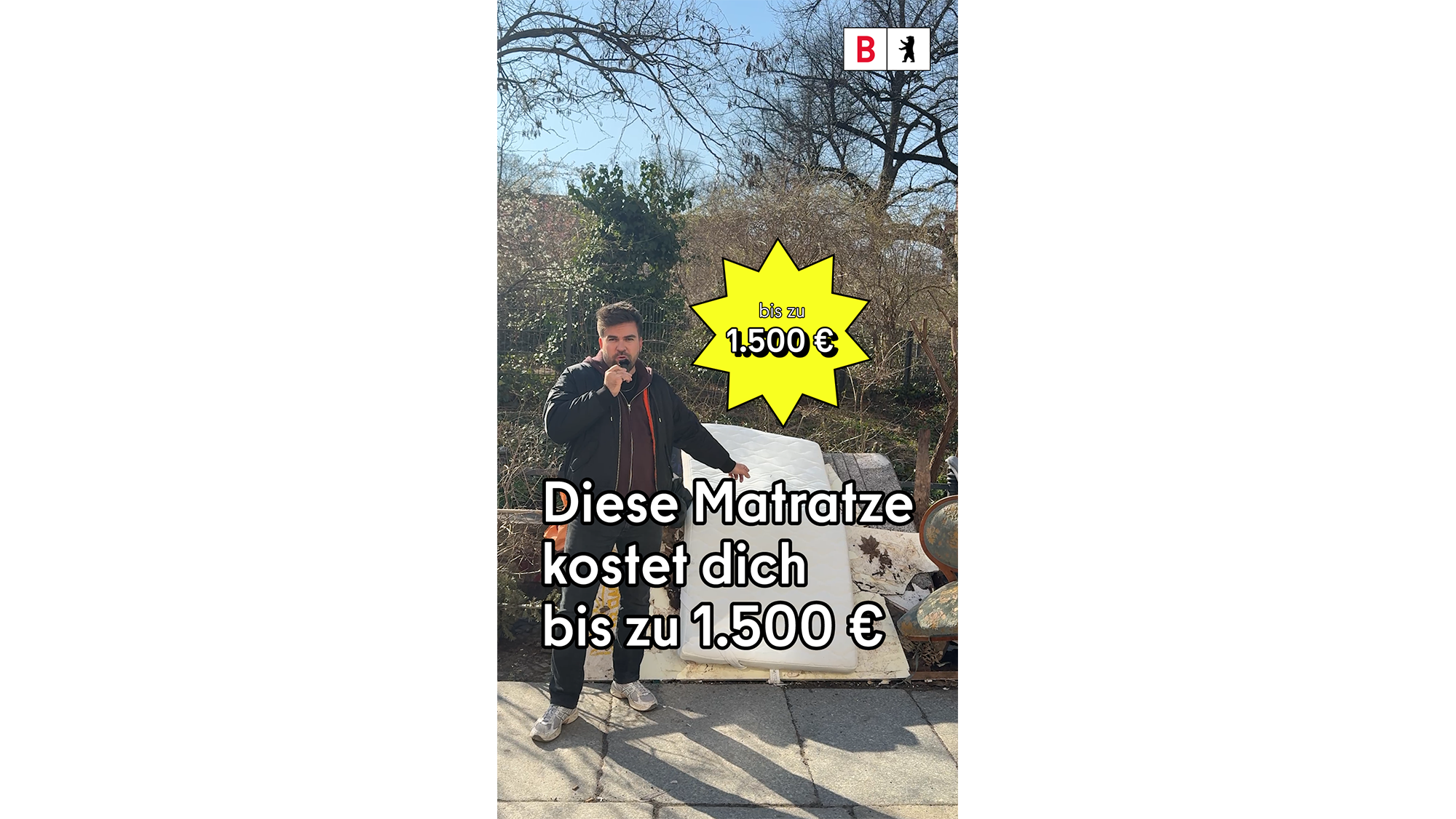 Video: Sperrmüll auf die Straße zu stellen, hat seinen Preis.