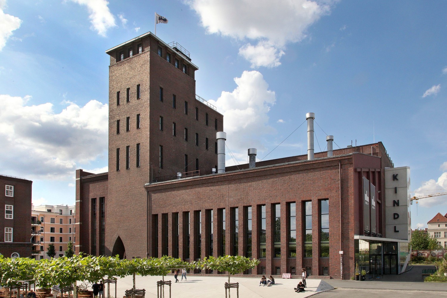 Außenansicht KINDL-Zentrum Vollbild