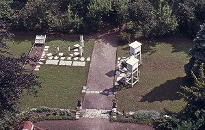 Abb. 24: Standort der Klimastation Dahlem auf dem Gelände des zweiten Standortes des Meteorologischen Institutes der FU Berlin an der Podbielskiallee 62 (Zeitraum vom 03. Oktober 1951 bis 11. Juli 1997)