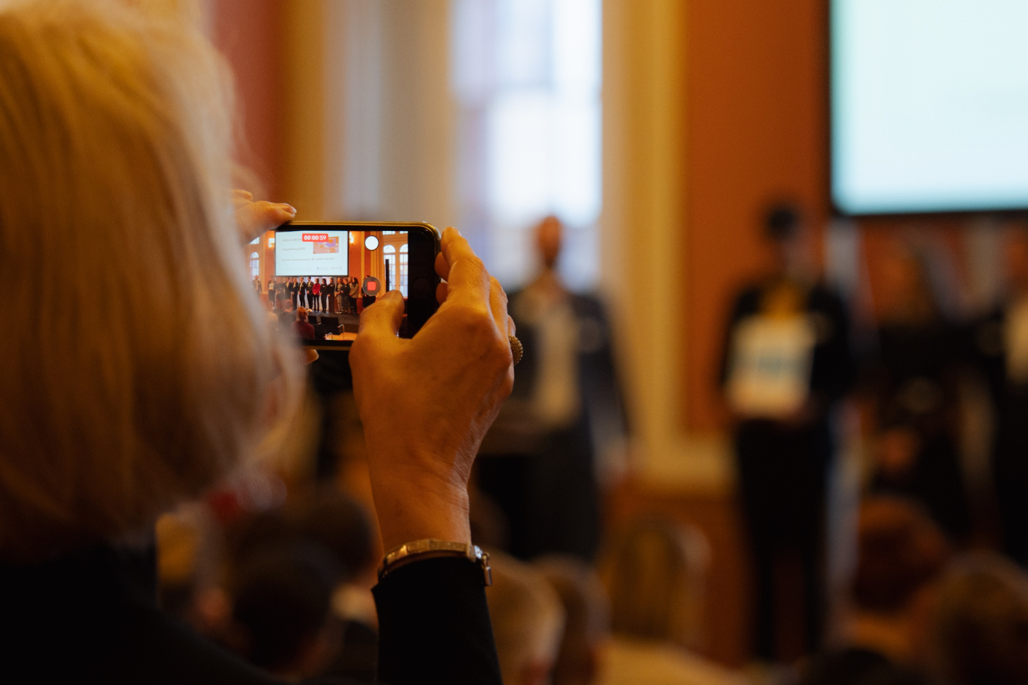 Foto von Preisträger_innen