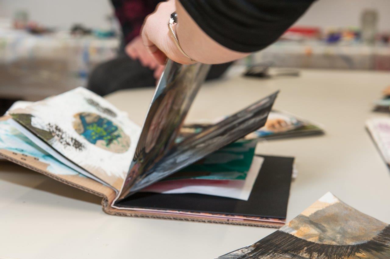 Art Journaling - Einblicke in den Kurs mit Anja Ehrenberg