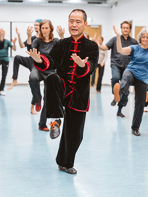 Kursleiter Honghao Wang - Bewegungsablauf 3