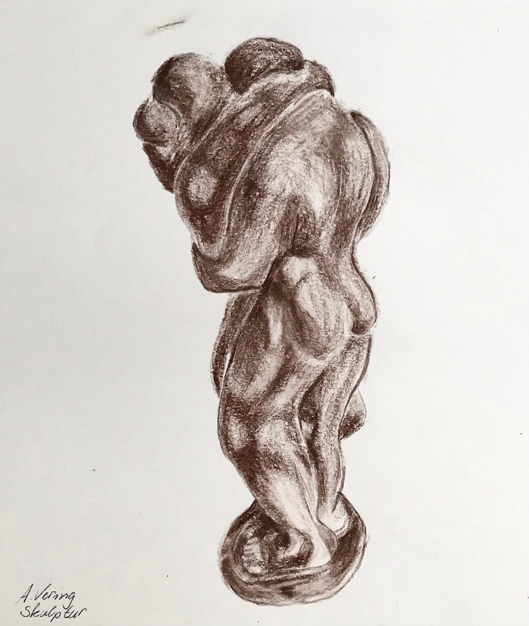 Andrea Vering, Skulptur nach Dimosthenis Sotiroudis, 2021