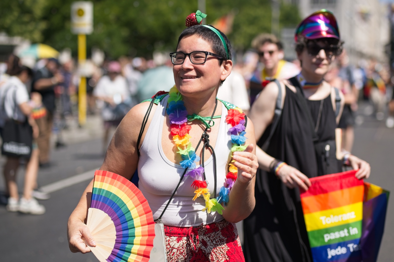 vhs-Team auf dem CSD