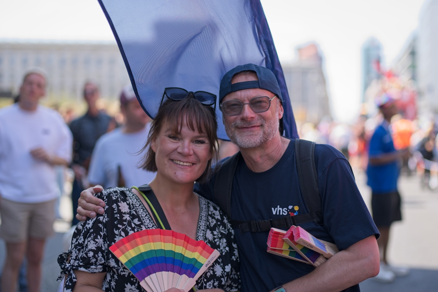 vhs-Team auf dem Berliner CSd