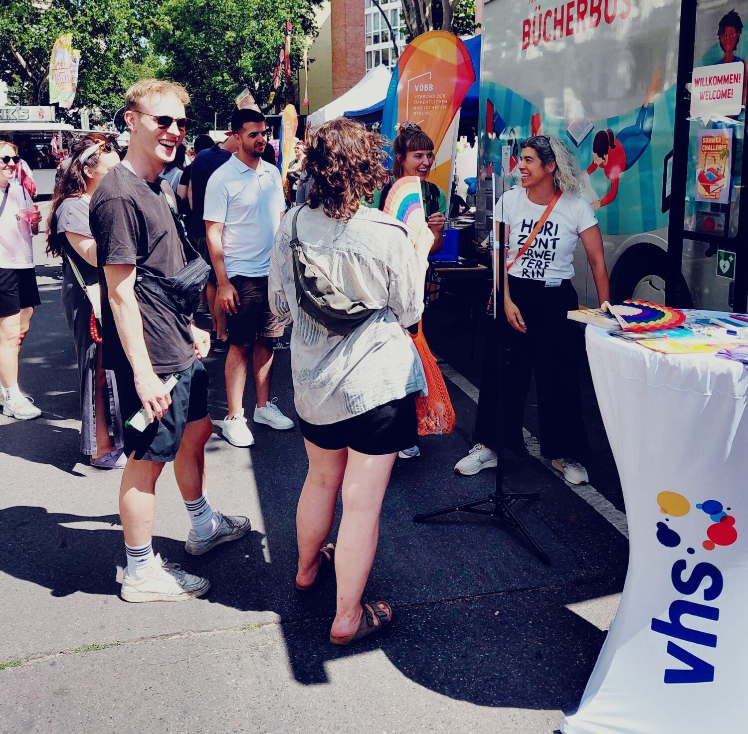 vhs T-S auf Motzstraßenfest